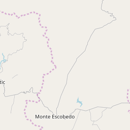 Mapa De Monte Escobedo Zacatecas