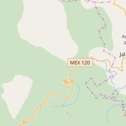 Mapa de San Joaquín, Querétaro