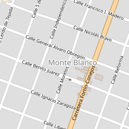 Calles de Monte Blanco, Fortín, Veracruz