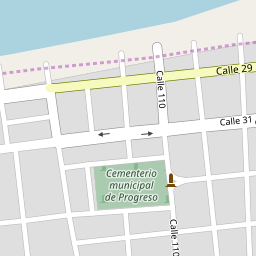 Calles de Progreso, Yucatán